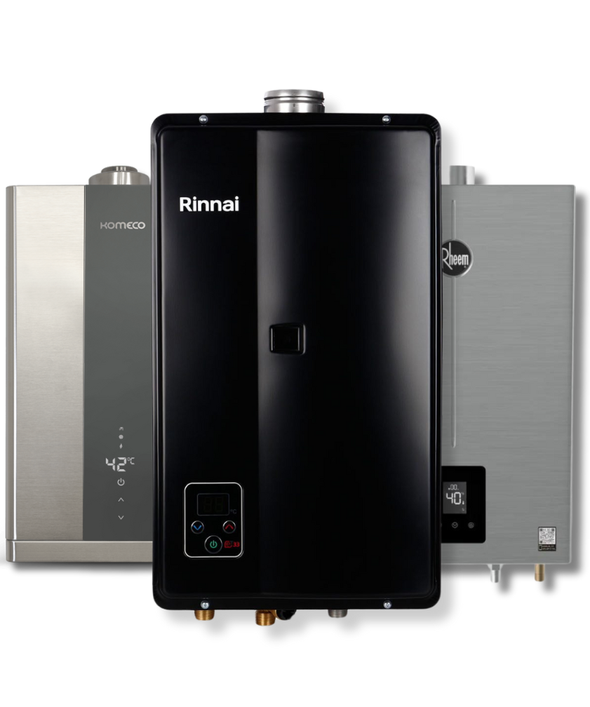 Aquecedor a Gás komeco, rinnai e rheem central instalação de gás